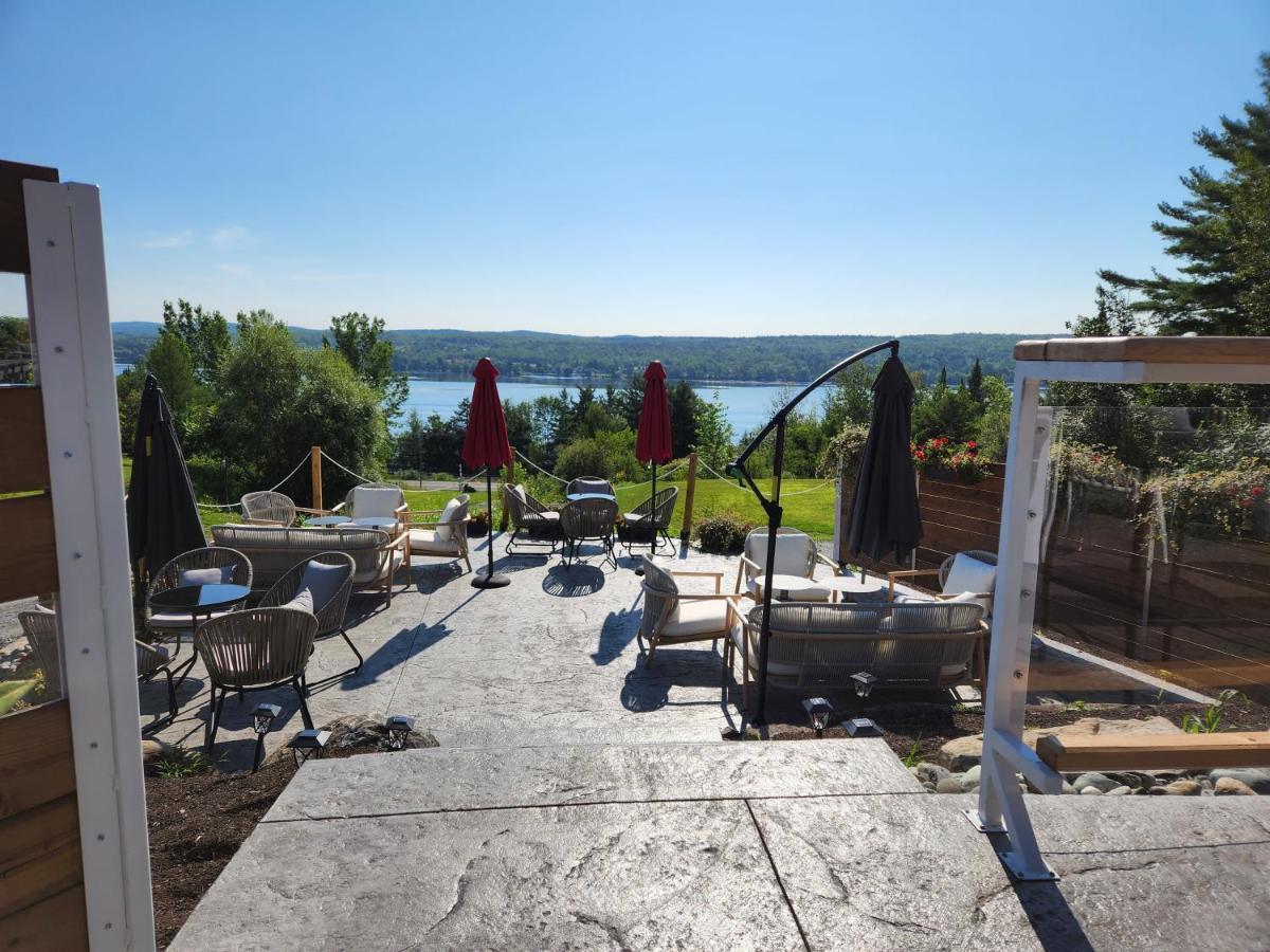 Au Sommet Du Lac Magog Exterior photo